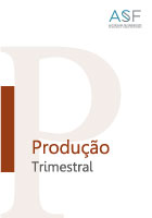Capa do Excel das Estatísticas Trimestrais relativas à Produção Trimestral do 3º trimestre de 2023