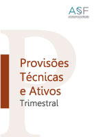 Capa do Excel das  Provisões Técnicas e Ativos do 3.º Trimestre de 2023.