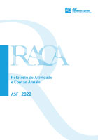 Capa do Relatório de Atividade e Contas Anuais de 2022