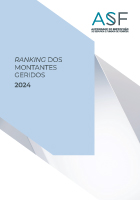 Capa do Excel referente ao Ranking Anual dos montantes geridos dos fundos de pensões